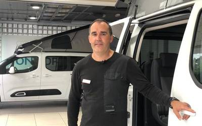 Mikel Loiti: "Hemen errotuago dago furgonetan bidaiatzea"