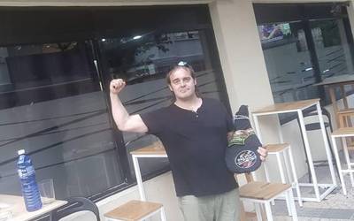 Jon Lertxundi 'Txato' bigarren izan da Orion jokatutako Euskal Herriko Dardo Kopan