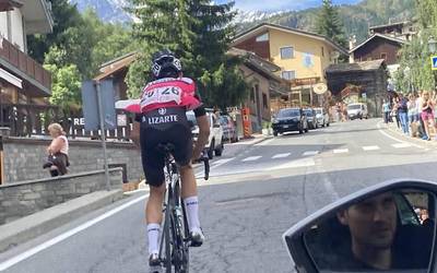 Igor Arrieta oso ongi Giro Valle d'Aostan