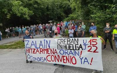 Zalaingo langileen soldatetan dagoen aldea salatu du ELAk