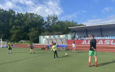 Futbol campusen booma