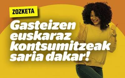 Gasteizen euskaraz kontsumitzeak saria dakar