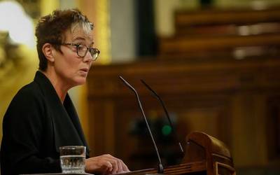 Bel Pozueta: "EH Bildu da Kongresuan Nafarroa defendatzen duen bakarra"