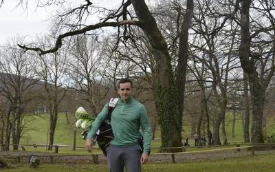 Jesus Legarrea caddie ultzamarra, Tokioko olinpiadetan ezustean