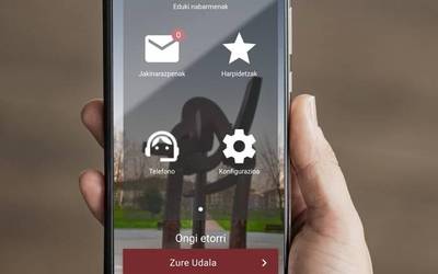 Gorabeherak kudeatu eta tramiteak egiteko aplikazioa garatu du Amurrioko Udalak