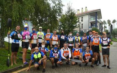 Bederatzi domina lortu ditu Itxas-Gainek Euskadiko Itsas Kayak Txapelketan