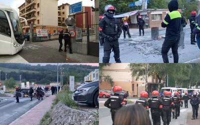 Barrikadek eta zuzendaritzaren autobusen aurkako protestek jarraitu dute Tubacexeko greba mugagabearen 174. egunean