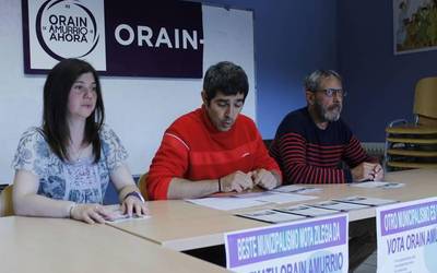 Hiri Antolamendurako Plan Orokorraren funtzio soziala aldarrikatu du Orain Amurriok