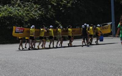 Seigarren izan da Orio Rianxoko estropadan