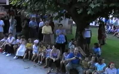Sunbillako San Tiburtzio bestetako txupinazoa eta egun handia 2000. urtean