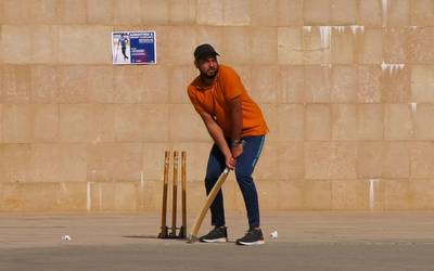 Azkoitiko IX. Kriket Txapelketa jokatu da Oteiza pilotalekuetan