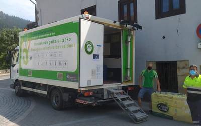 Abuztuaren 17an izango da Ibarran puntu berde mugikorra