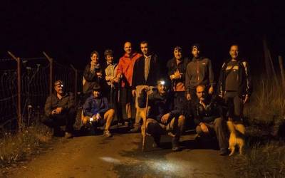 Peñalbara gaueko txangoaren itzulera, ostiralean Artziniegan