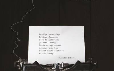 Hamalaugarrenez, martxan da Balendin Enbeita bertsopaper lehiaketa