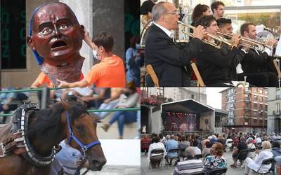 Ekintza kulturalez jositako asteburua bizi izan dute Laudion