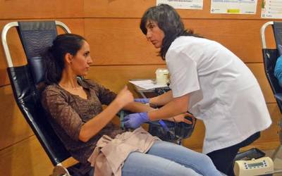 Odol emate saioa izango da asteazken arratsaldean