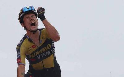 Roglicena da Vuelta, kolokan dago podiuma