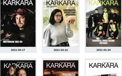Iraileko eta urriko KARKARA aldizkariaren argitalpen egunetan aldaketak izango dira