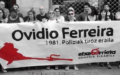 Ovidio Ferreiraren erailketaren 40. urteurrenean irrati saioa egin du Etxebarrieta Memoria Elkarteak