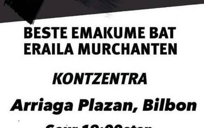 Murchanten izandako hilketa matxista salatzeko kontzentrazioa egingo dute Bilbon gaur