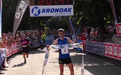 Hassan Ait Chaou eta Iñaki Olano izan ziren Axari Trail lasterketako azkarrenak