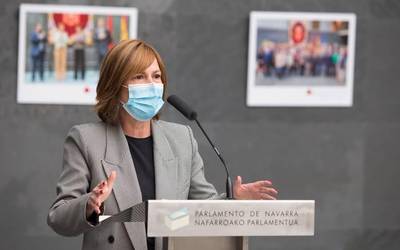 Uxue Barkos: "Madril ezin da freno bat izan Nafarroaren ibilbidean"