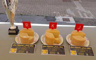 Mausitxak irabazi du du San Martin Azokako gazta txapelketa Bergaran