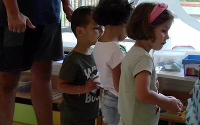 Irailarekin batera, ikasgeletara itzuli dira eskualdeko herri txikietan ere