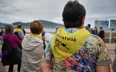 Migrazio-politika duin eta eraginkorrak exijitu dituzte gaur Algortan