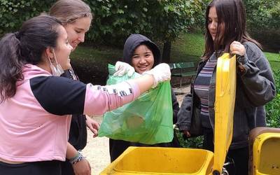 Ikasle ugarik aldaketa klimatikoaren aurkako greba egin dute