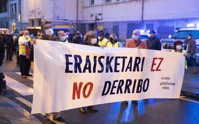 Lope de Vega kaleko eraikinaren eraisketaren aurka mobilizatuko dira bihar