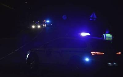 Auto istripua gertatu da Okondon eta pertsona bat Gurutzetako ospitalera eraman behar izan dute