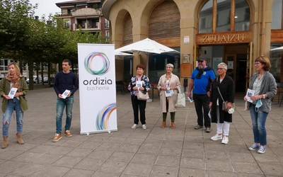 Ordiziako Zuhaizti zentroan “Aktibatu zaitez” programa aurkeztu dute