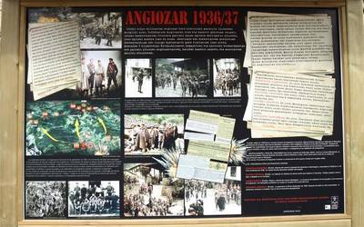 Memoriaren txokoa inauguratu dute Angiozarren