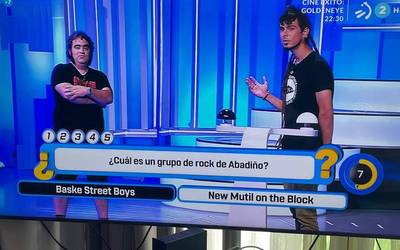 Baske Street Boys rock talde abadiñarra, ETBko lehiaketa batean