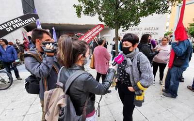 Garbiñe Aranburu: "Bertan egin behar ditugu posible langileontzako aldaketak"