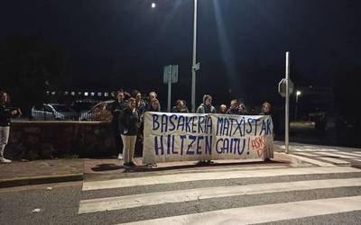 Gasteizko hilketa matxista salatu dute Beran