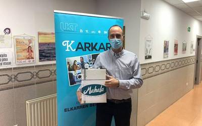 Txomin Etxeberriak irabazi du Mahala produktuen saskia