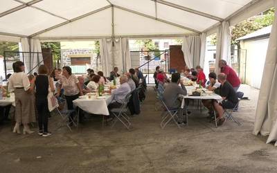 Giro onean ospatu dituzte San Esteban auzoko festak