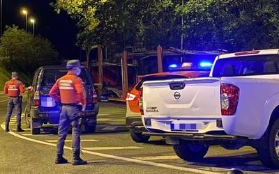 10 ibilgailu geldiarazi ditu Foruzaingoak Bortzirietan drogetan eta alkoholean positibo emateagatik