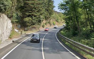 Auto istripua gertatu da Arrankudiaga-Zollo eta Arakaldo artean