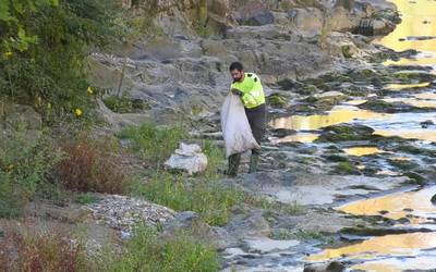 Oria, Amundarain eta Mariarats erreken garbiketa lanak abiarazi ditu udalak