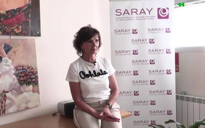 Mari Jose Oraa: "Bularreko minbizia gaitz serioa da, eta gizarteratu behar dugu"