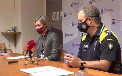 Arrasateko udaltzainek egindako esku-hartzeen %21 COVID-19ari lotutakoak izan dira