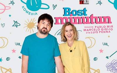 'Bost minutun' antzezlanerako sarrerak gaur arratsaldean jarriko dituzte salgai