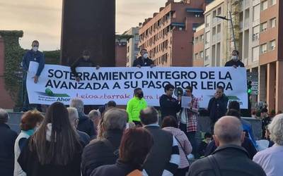 Avanzada guztiz lurperatzearen aldeko plataformak manifestazioa egingo du bihar