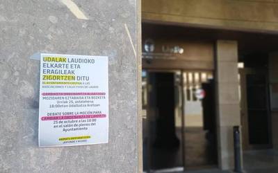 Garbiketa ordenantza aldatzea proposatuko dute gaurko plenoan, “kartelak eta pankartak jartzea zigortzen duelako”