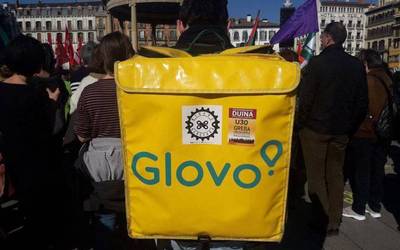 Unai Alava (CCOO): "Iraungitako hitzarmen kolektiboan oinarritu nahi izan ditu Glovok kontratuak"