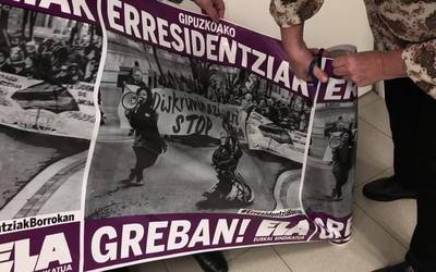 Greba eguna dute gaur Gipuzkoako adinekoen egoitzetan