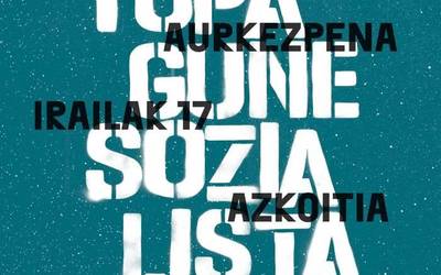 Gazte Topagune Sozialistaren aurkezpena, ostiralean, Goiko Losan